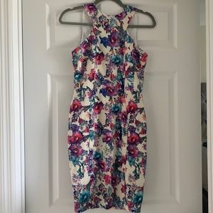Paper Dolls Watercolor Floral Dress
